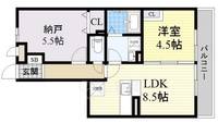 物件の間取り画像