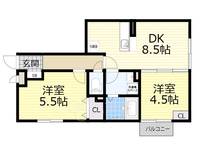 物件の間取り画像