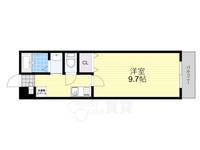 大阪府茨木市五日市2丁目の賃貸アパートの間取り