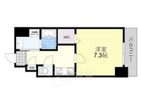 ガーデンクォーツ摂津正雀の間取り