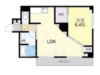 大阪府大阪市東淀川区小松1丁目の賃貸マンションの間取り