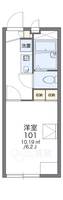レオパレスいずみの間取り