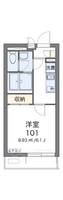 クレイノSHIN OSAKAの間取り