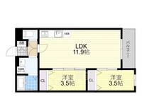 Villa 41 YAMATE SUITAの間取り