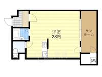 大阪府大阪市東淀川区豊里4丁目の賃貸マンションの間取り