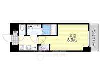 大阪府大阪市東淀川区小松1丁目(マンション)の賃貸物件の間取り