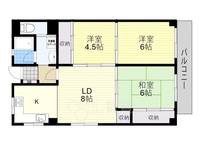 久富マンションの間取り