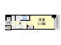 大阪府大阪市淀川区宮原1丁目の賃貸マンションの間取り