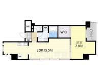 大阪府吹田市南金田1丁目の賃貸マンションの間取り