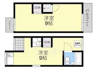 栄町貸家の間取り