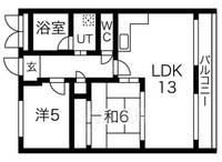 物件の間取り画像