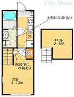シティハイツ打越町204の間取り