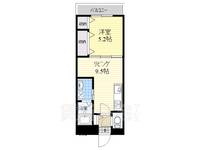 クリエオーレ菱屋東の間取り