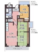 物件の間取り画像