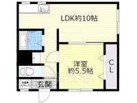 辻野ハイツの間取り