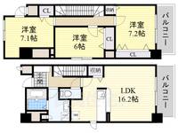 物件の間取り画像