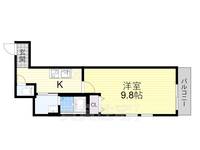 フジパレス神崎川 Ⅲ番館の間取り