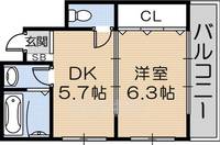 ハイツオリーブの間取り