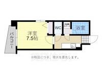 ロマネスク日赤通りの間取り