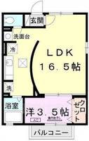 物件の間取り画像