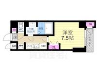 グラマシー京都 旧リエトコート塩小路堀川の間取り