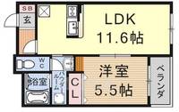 物件の間取り画像