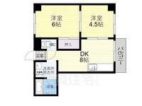 ローズハイツ502の間取り