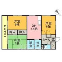 バロワール宝神の間取り