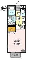 滋賀県湖南市菩提寺東2丁目の賃貸アパートの間取り