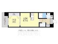 福岡県福岡市博多区吉塚6丁目の賃貸マンションの間取り