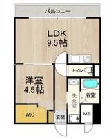 大阪府大阪市淀川区西宮原2丁目の賃貸マンションの間取り