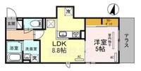LuSole嵐山の間取り