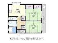 マンション川原の間取り