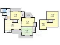 物件の間取り画像