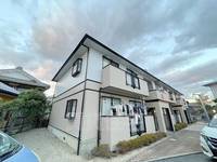 滋賀県野洲市市三宅の賃貸アパートの外観