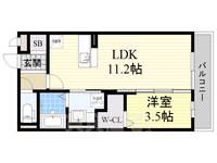 物件の間取り画像