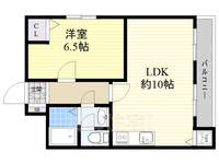 大阪府摂津市千里丘5丁目の賃貸マンションの間取り