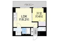 大阪府堺市堺区竜神橋町1丁の賃貸マンションの間取り
