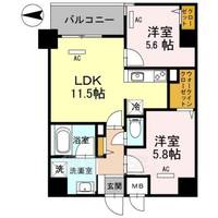幸court narasanjoの間取り