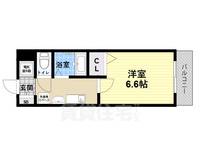 レジスコート東難波1の間取り