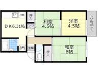 プレジール幸2の間取り