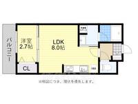 アトリオフラッツ高宮の間取り