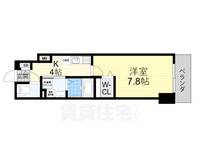 ブランシュ京橋の間取り