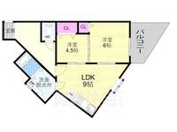 物件の間取り画像