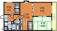 ライトパティオ上の間取り