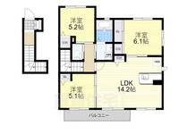 物件の間取り画像