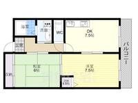 グレース長居公園の間取り