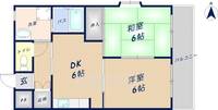 メゾンド中新開の間取り