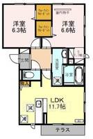 物件の間取り画像