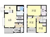 物件の間取り画像